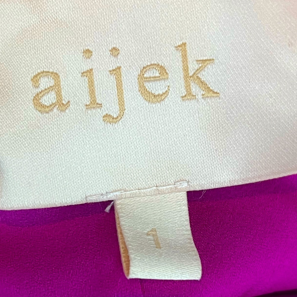 NWOT AIJEK x revolve Verona fushia dress size 1 - Picture 5 of 5